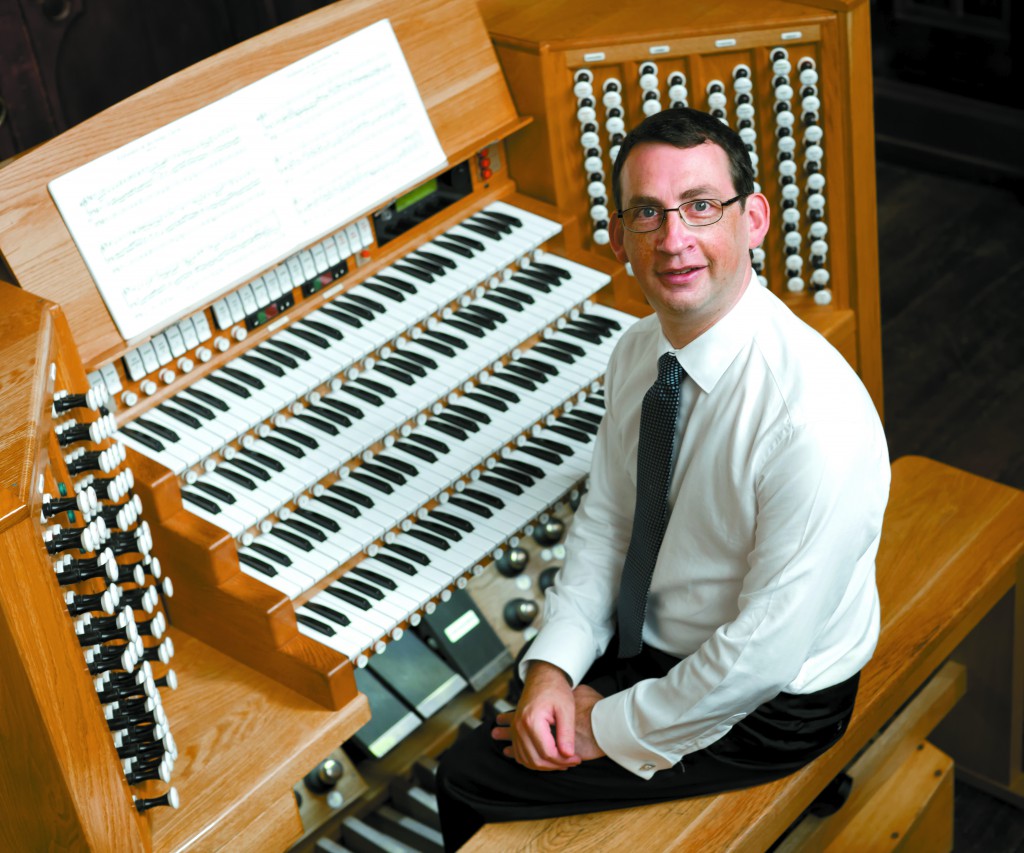 Seasoned performer Dominic Perissinotto, pictured at St Patrick’s Basilica in Fremantle, is preparing for a September 23 concert featuring Vierne’s Sixth Symphony.