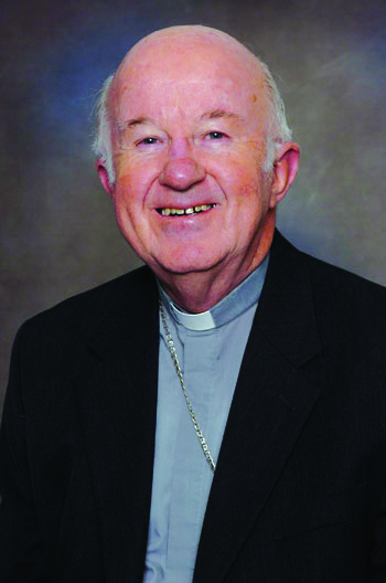 Bishop Peter Connors of Ballarat, who steps down in October. PHOTO: Supplied