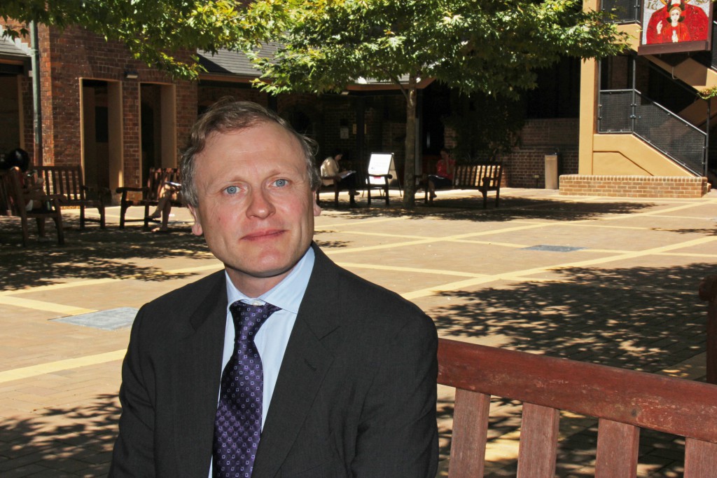 Insolvency specialist Michael Quinlan is the new Dean of Law at Notre Dame’s Sydney campus. PHOTO: UNDA