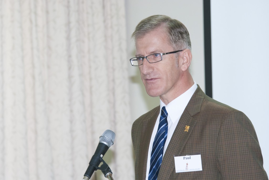 Australia Needs Fatima volunteer Paul Folley said Mary’s Fatima message is still important at an ANF seminar in Perth on April 27. PHOTO: MATTHEW BIDDLE