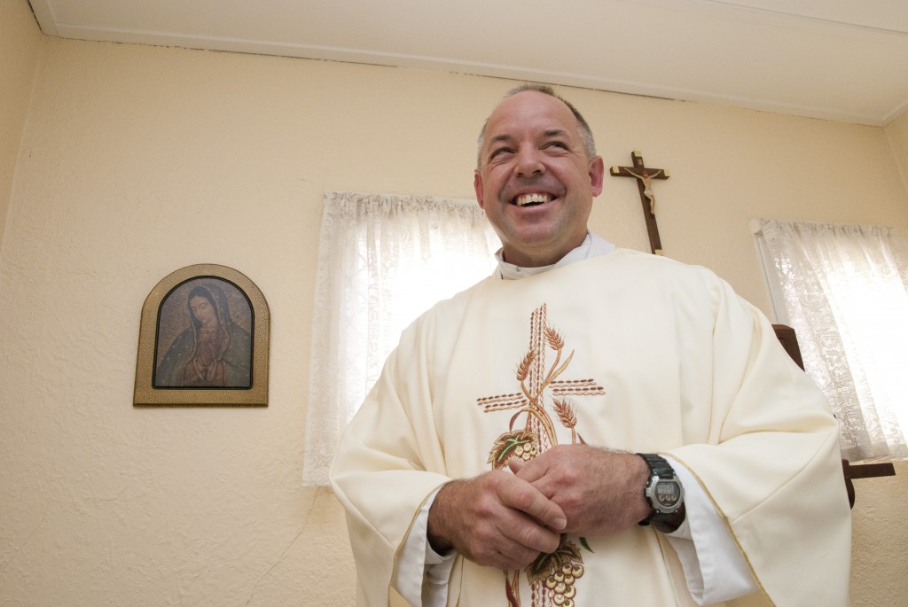 For Fr Chris Webb, prayer is not an irksome obligation - it’s bound up with desire and love. It’s the foundation of everything. PHOTO: Robert Hiini