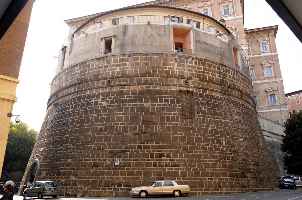 The Institute for the Works of Religion, popularly known as the Vatican bank, is seen in a 2009 photo. Pope Francis met with Vatican officials Sept. 10 to hear their questions and suggestions about his ongoing reform of the Vatican bureaucracy. PHOTO: CNS/L'Osservatore Romano via Catholic Press 