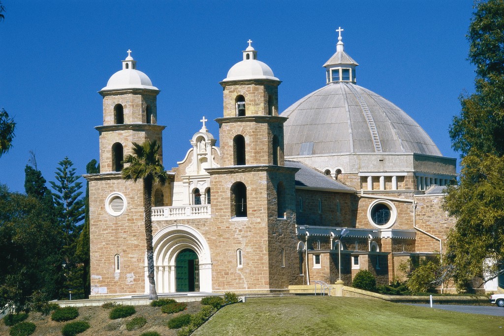 Hawes’ St Francis Xavier Cathedral in Geraldton. The vision of Geraldton Diocese is to rejuvenate the Cathedral for its 2016 centenary.