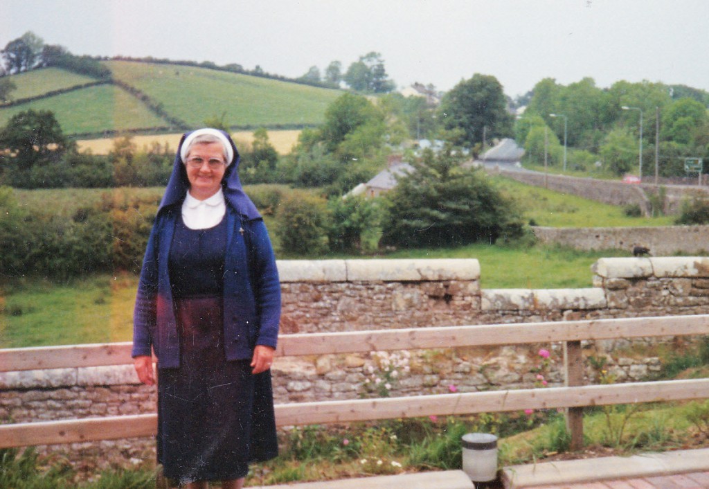 Sr Elizabeth Hanlon RSM, during a visit to her native Ireland. Sr Elizabeth passed away on October 12, aged 91. 