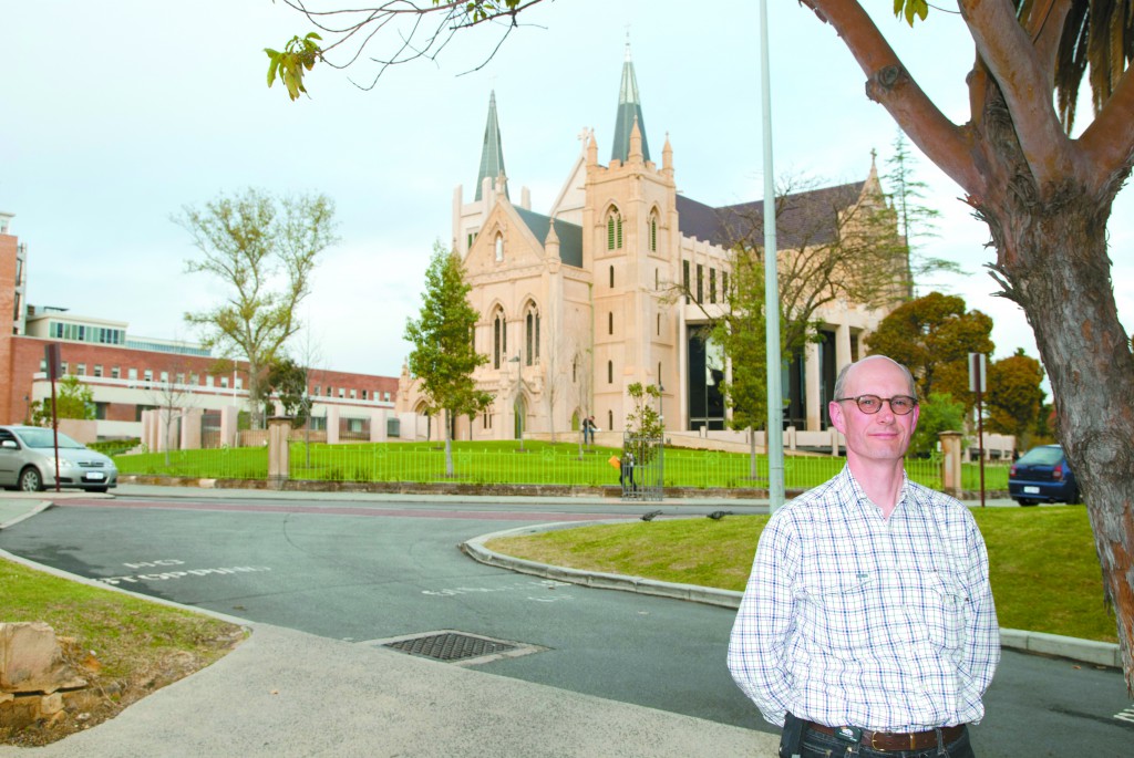 Michael Daniel, an Anglican convert to Catholicism, says it is important for Catholics to understand their faith so they can defend and explain it to others when the opportunity arises. PHOTO: MATTHEW BIDDLE