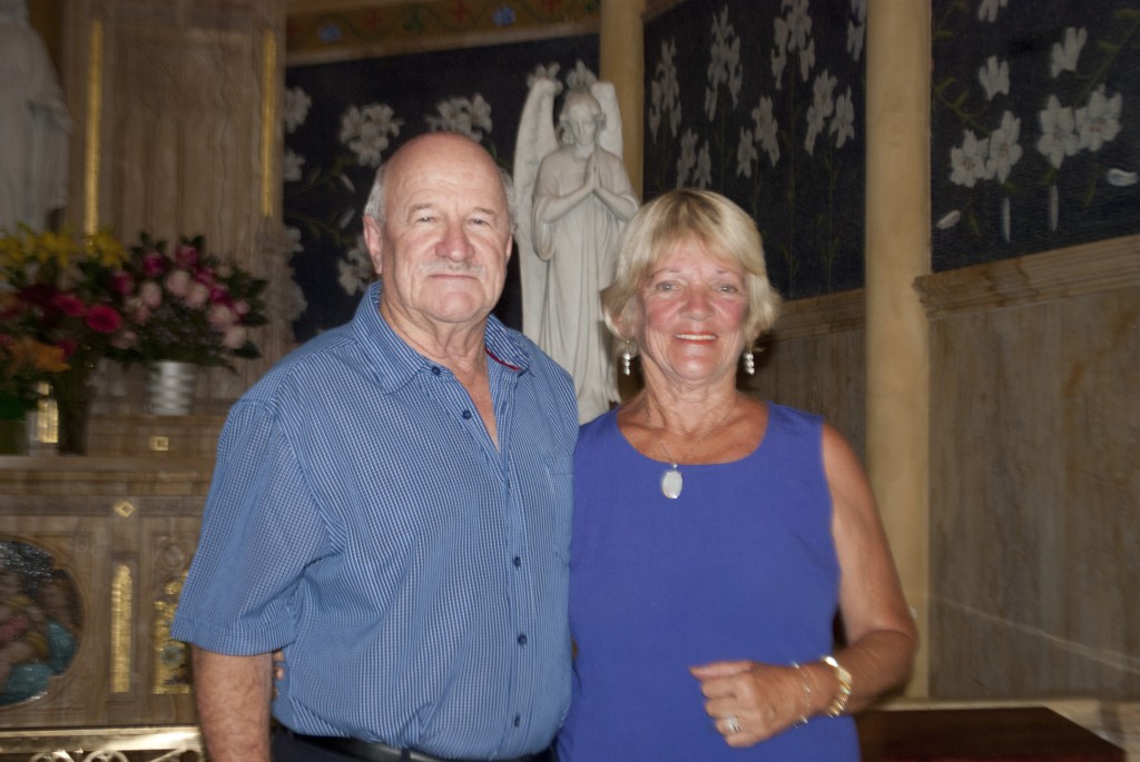 On January 29, Barbara Rudman and Bruce Walther will marry, 75 years after Ms Rudman’s parents were married at St Mary’s Cathedral.PHOTO: Juanita Shepherd