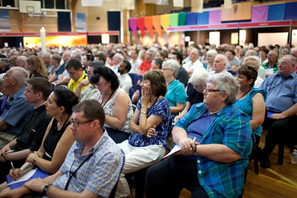 Each venue was filled to capacity for the conference’s keynote addresses. PHOTO: SUPPLIED