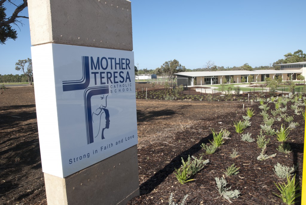 Mother Teresa Catholic School commenced classes on February 3, and will also act as the venue for the Baldivis parish's Sunday Masses from February 9. PHOTO: MATTHEW BIDDLE