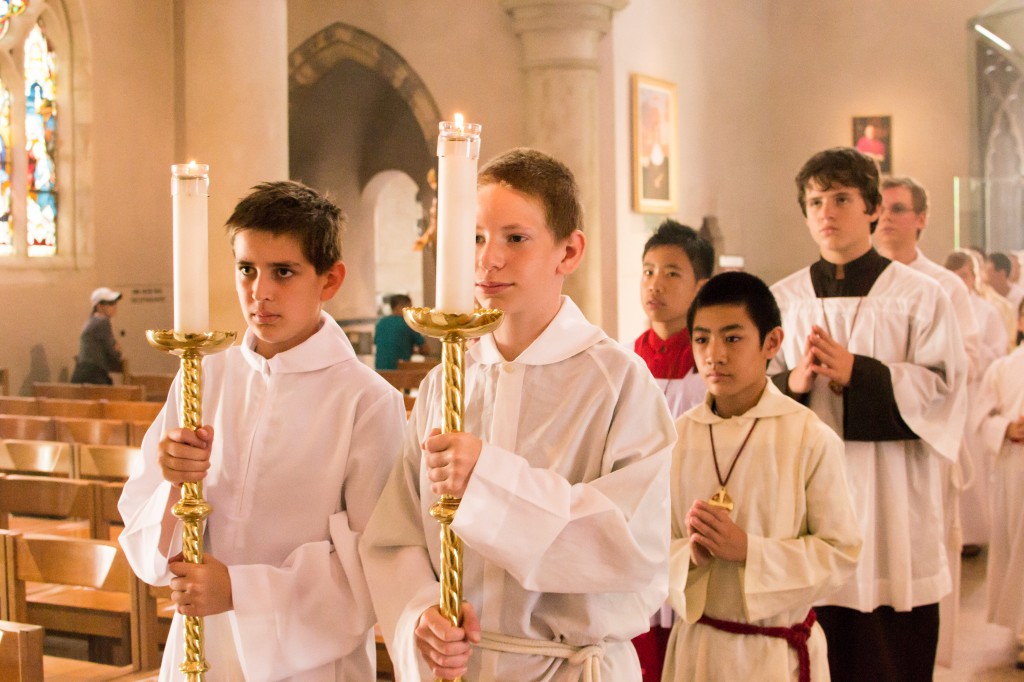 Some of the 105 altar servers who attended the national conference of the Guild of St Stephen in Brisbane last month. PHOTO: AUSTRALIAN GUILD OF ST STEPHEN