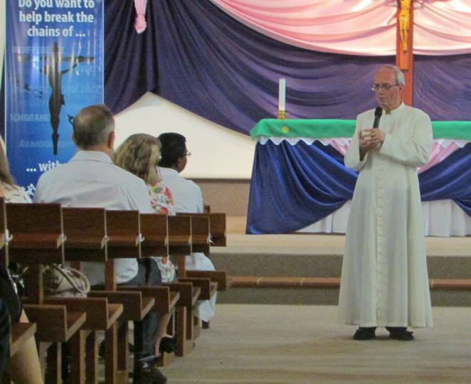 Fr Franco Moscone CRS, Superior General of the Somascans at the launch of the Somascan Lay Movement in Spearwood, March 27. PHOTO: Mat De Sousa