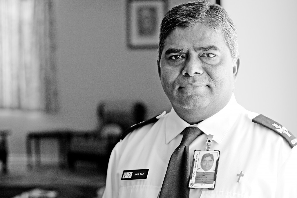 Fr Paul Raj has been a part-time chaplain for the Australian Defence Force-Navy for the past 18 years, a role he has enjoyed immensely. PHOTO: PAUL BUI