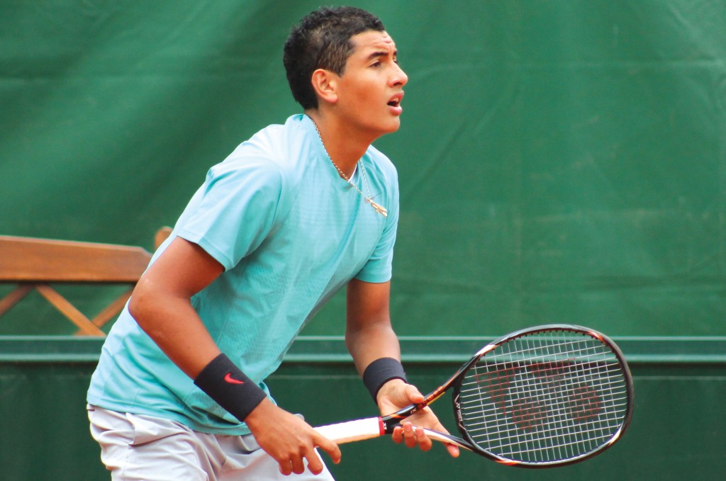 After his incredible performance at Wimbledon last week, Canberra teenager Nick Kyrgios has been hailed as the next star of Australian tennis. PHOTO: ONLINE