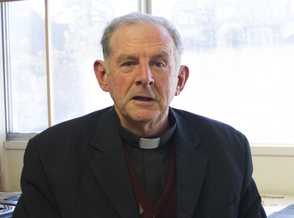 Monsignor Brian O'Loughlin's priestly vocation has spanned 40 years, five popes and a number of transitions within the Church. PHOTO: Mark Reidy