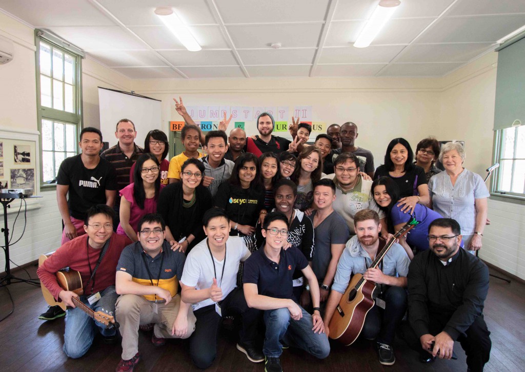 Group shot of participants of the Jump Start II retreat at Santa Clara parish in Bentley. PHOTO: Supplied