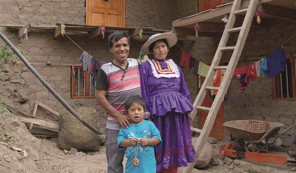 Cristian is a farmer who lives in a remote Andean village in Peru. His community has traditionally relied on rains, rather than irrigation, to water their crops. PHOTO: Drew Morrison