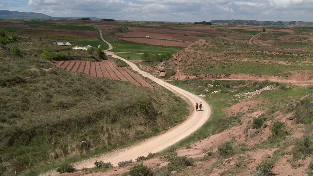 A scene from "Walking the Camino". Santiago de Compostela has been a pilgrimage site for the past 1,200 years when what are believed to be the remains of St James were discovered there. PHOTO: Supplied