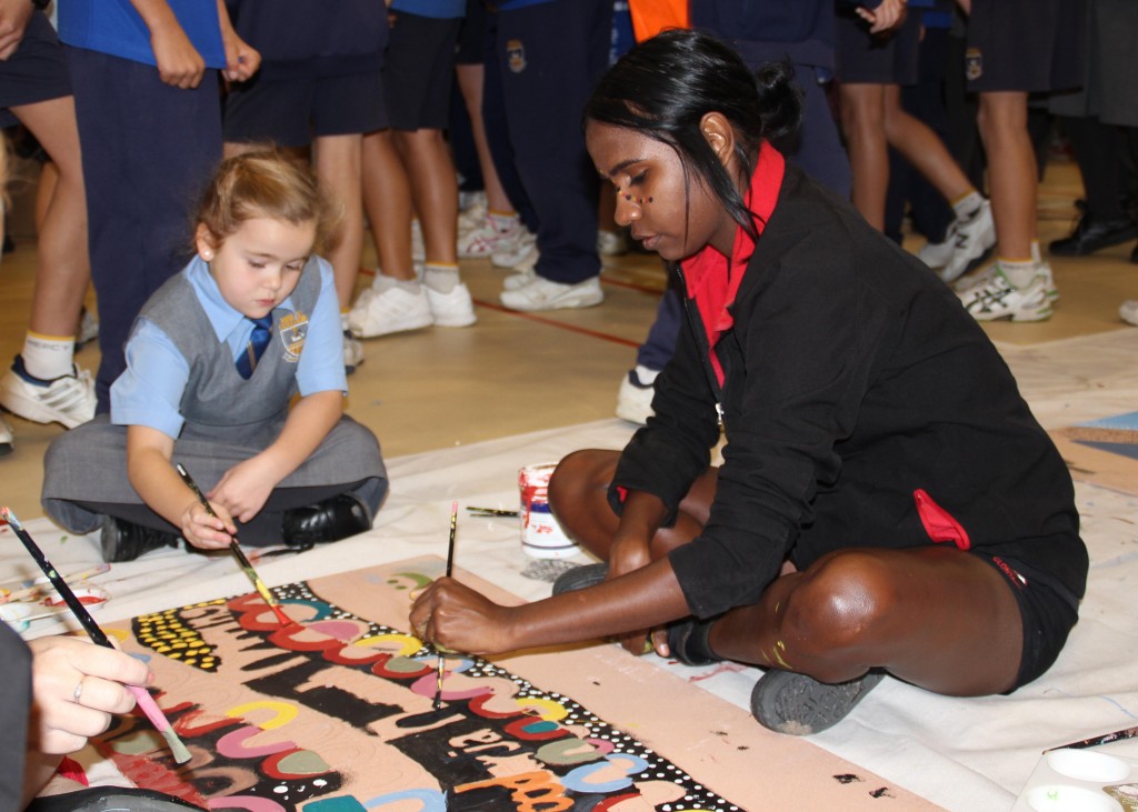 NAIDOC Week is an annual event celebrating the history, culture and achievements of Australian Aboriginal and Torres Strait Islander people, while also being an opportunity to recognise the contributions that Indigenous Australians make to our country and our society. PHOTO: Mercy College