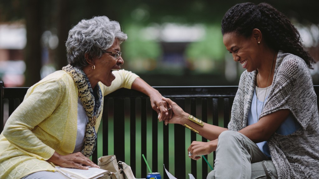 Karen Abercrombie and Priscilla Shirer star in a scene from the movie War Room. PHOTO: CNS