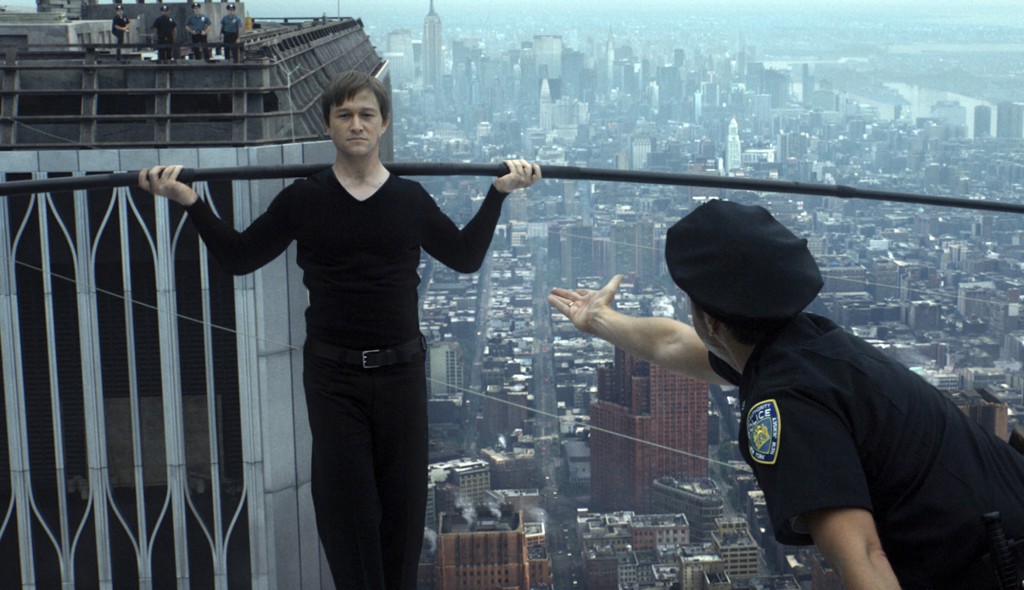 Joseph Gordon-Levitt stars in a scene from the movie The Walk. PHOTO: CNS/Sony