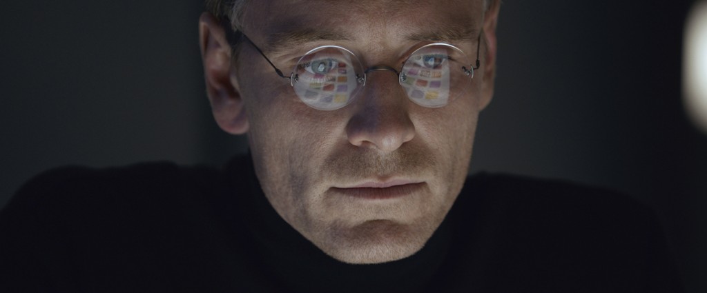 Michael Fassbender stars in a scene from the movie Steve Jobs. Photo: CNS