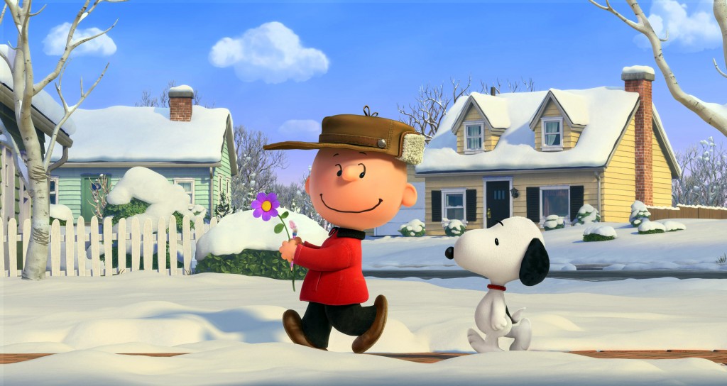 Animated characters Charlie Brown and his best pal, Snoopy, are pictured in a scene from the movie The Peanuts Movie. Photo: CNS