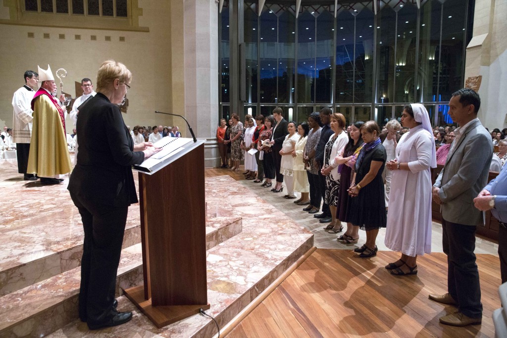 Archbishop Timothy Costelloe has recently encouraged newly commissioned catechists, saying that keeping our eyes firmly fixed on the Good Shepherd is the only way forward as a community, listening carefully for His word. Photo: Ron Tan