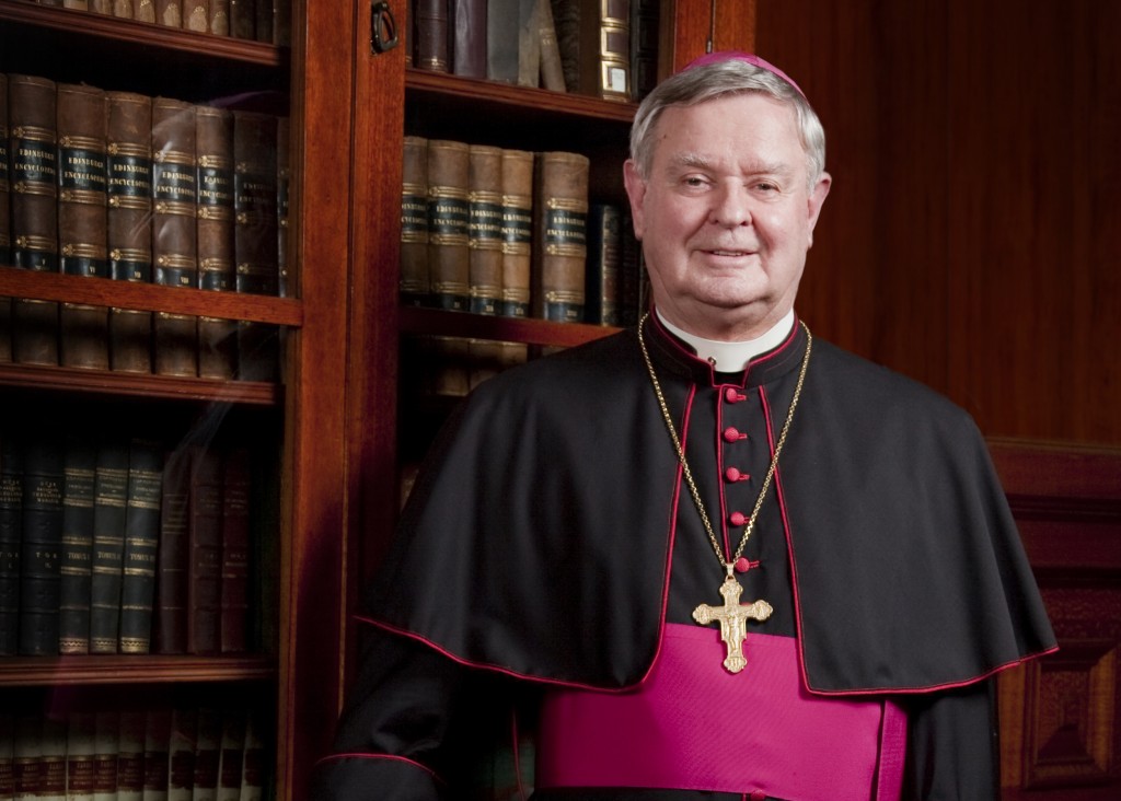 After more than 40 years at the service of the Australian Catholic Church, 13 of which were served as auxiliary Bishop of Brisbane, Bishop Brian Vincent Finnigan reached his retirement on 30 December 2015. Photo: Supplied.