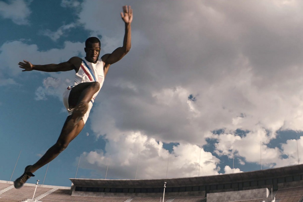 Stephan James stars in a scene from the movie Race. Photo: CNS