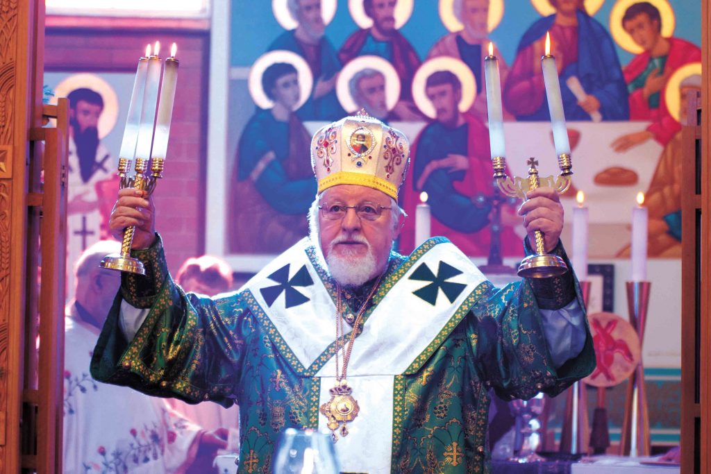 Perched on a hill in the riverside suburb of Maylands, the icon-filled church of St John the Baptist serves as a reflection of the community it represents: Ukrainian Greek Catholics who have been here in WA since the 1940s. Long-serving Parish Priest, Fr Wolodymyr Kalinecki, will soon return to Melbourne. Photo: Supplied