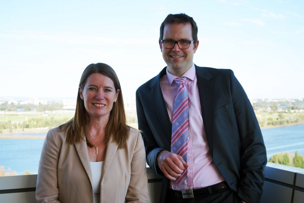 St John of God Mount Lawley Hospital has appointed Vanessa Unwin as Director of Nursing and Midwifery and Dr Stuart Prosser as Director of Medical Services. Photo: Supplied.