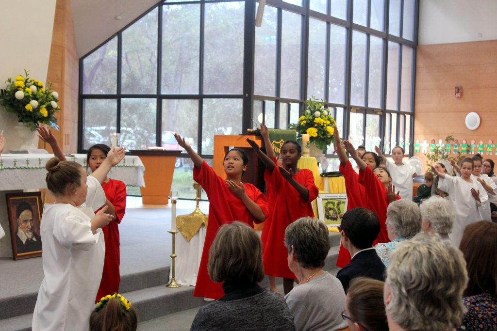 St. Vincent’s School recently celebrated its 60 year anniversary with a Mass and open day, inviting members of the school community past and present to visit and celebrate the school’s history and strong faith community. Photo: Supplied