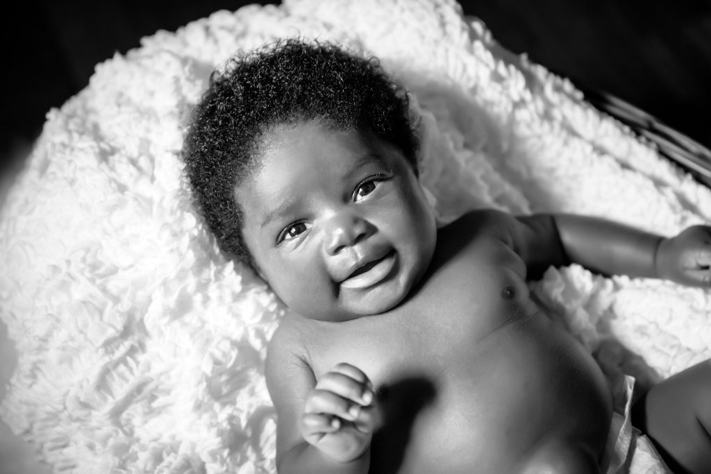 Baby Amayiah was born thanks to the care and support his mother received from Pregnancy Assistance. Photo: Monica Defendi Photography