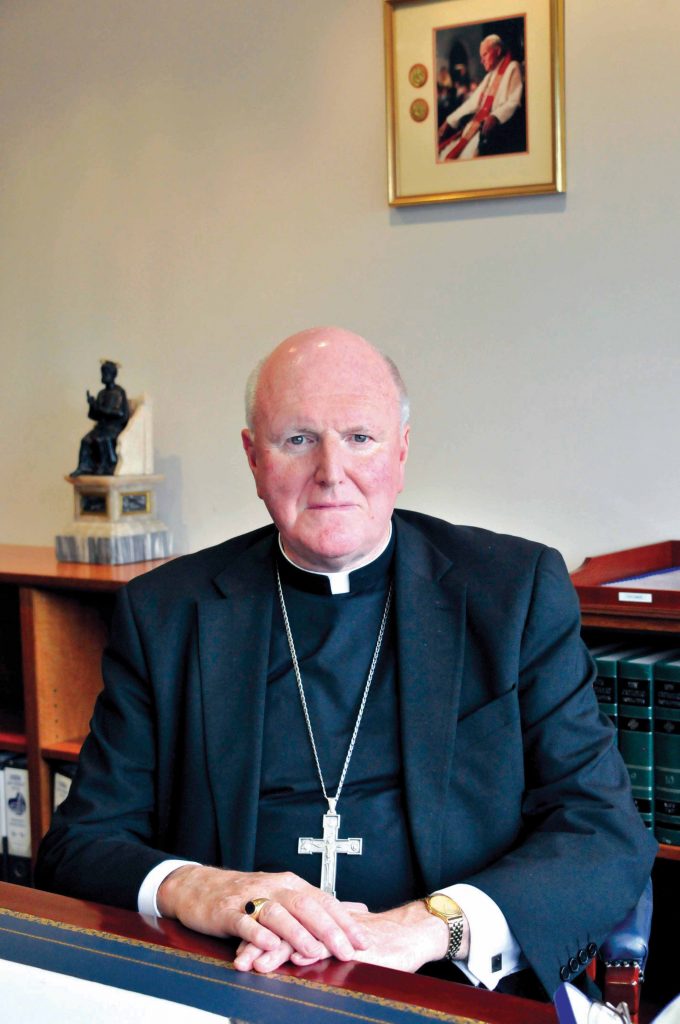 Melbourne Archbishop Denis Hart, President of the Australian Catholic Bishops Conference. Photo: Fiona Basile