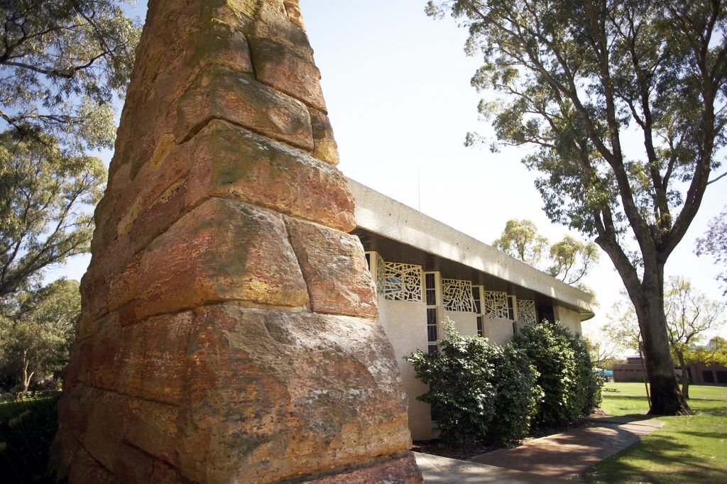 Officially opened on 12 August 1966, the St Thomas Aquinas Chapel remains an architecturally stunning building with a rich history of liturgical celebrations. Photo: Supplied