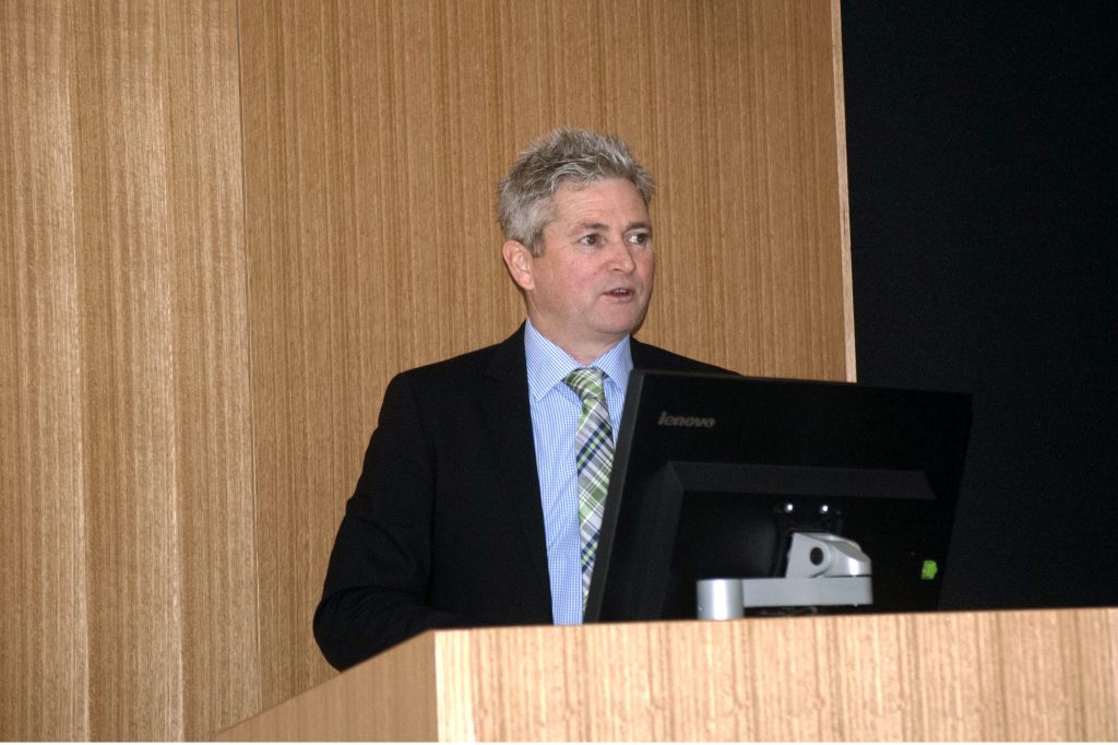 Developments in information technology have given teachers and students the opportunity to learn in many different ways according to Catholic Education Office Head of Digital Transformation, Aidan McCarthy, who spoke at Knowledge Week. Photo: Caroline Smith