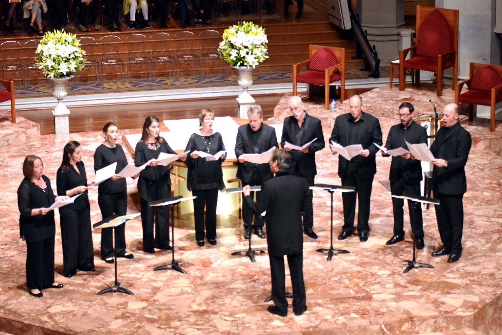 World-renowned musical ensemble, The Tallis Scholars, brought a combination of Renaissance and contemporary Christian music to St Mary’s Cathedral recently. Photo: Feby Plando