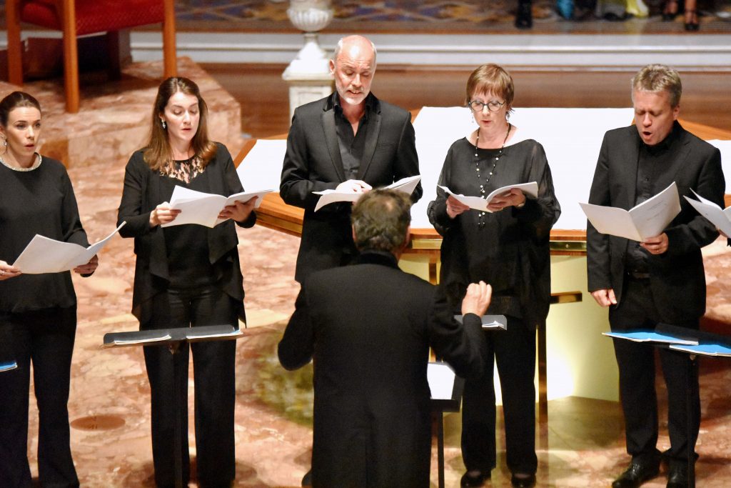 The acoustics of St Mary’s Cathedral made the performance of The Tallis Scholars a truly memorable event. Photo: Feby Plando