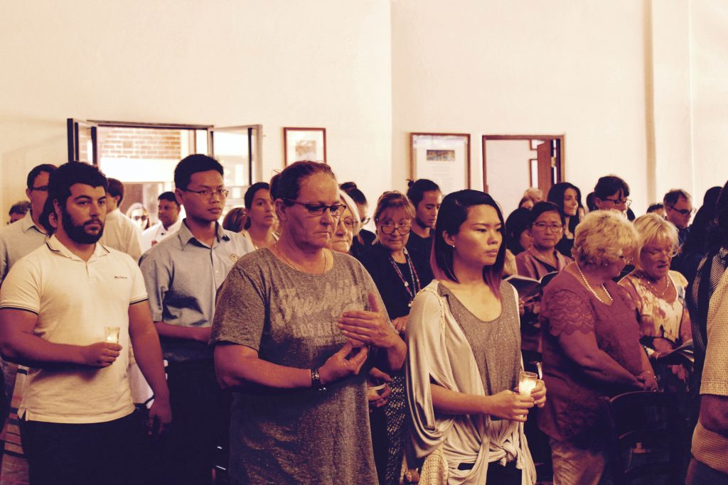 University’s students of Arts & Sciences, Health Sciences, Medicine, Nursing & Midwifery and Physiotherapy came together for the ceremony this year hosted by the School of Medicine. Photo: Supplied