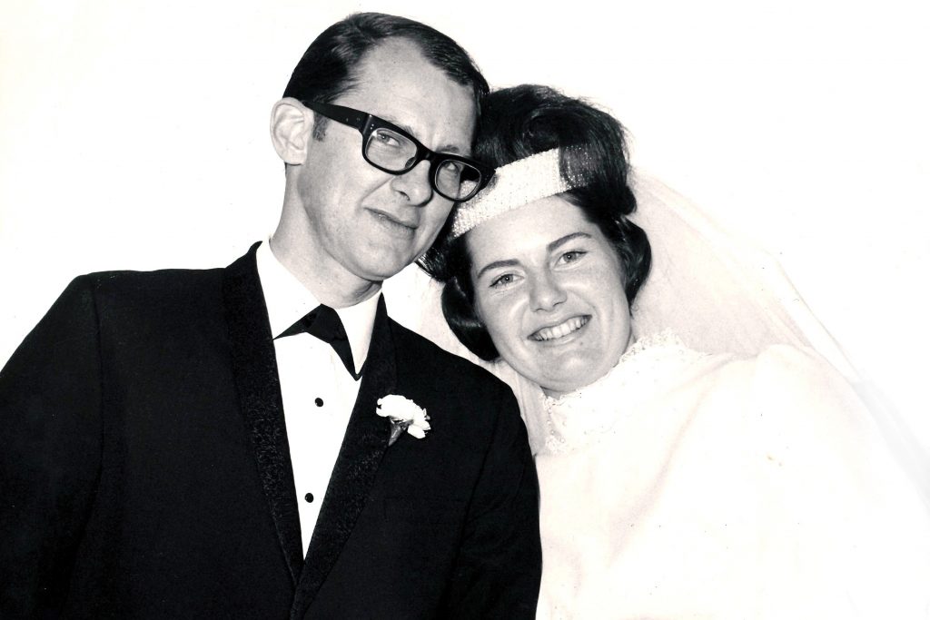 Peter and Barbara’s Wedding Day. Photo: Supplied