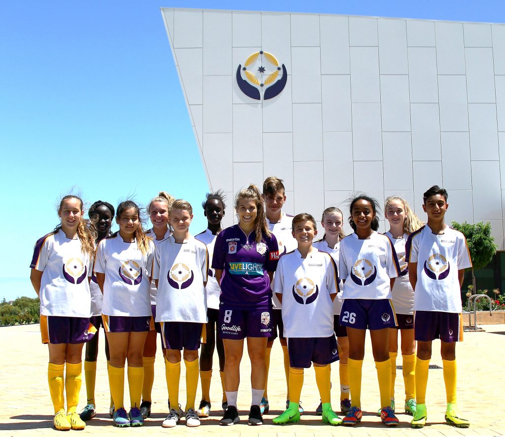 Former Irene McCormack Catholic College student and successful Perth Glory Women’s player Shawn Billam has joined the College Soccer Academy Coaching staff. Photo: Supplied