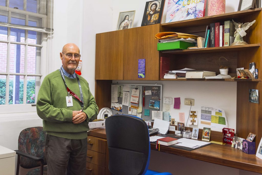 For people living with serious mental illness, the presence of God can become a source of hope, according to Archdiocesan mental health chaplain Father Kevin Cummins, who celebrated a decade since his ordination to the priesthood on 29 April 2017. Photo: Caroline Smith