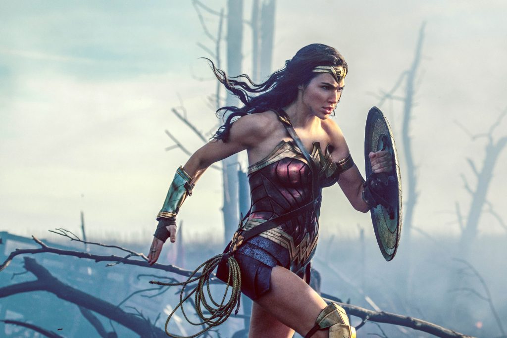 Gal Gadot stars in a scene from the movie Wonder Woman. Photo: CNS/Warner Bros.