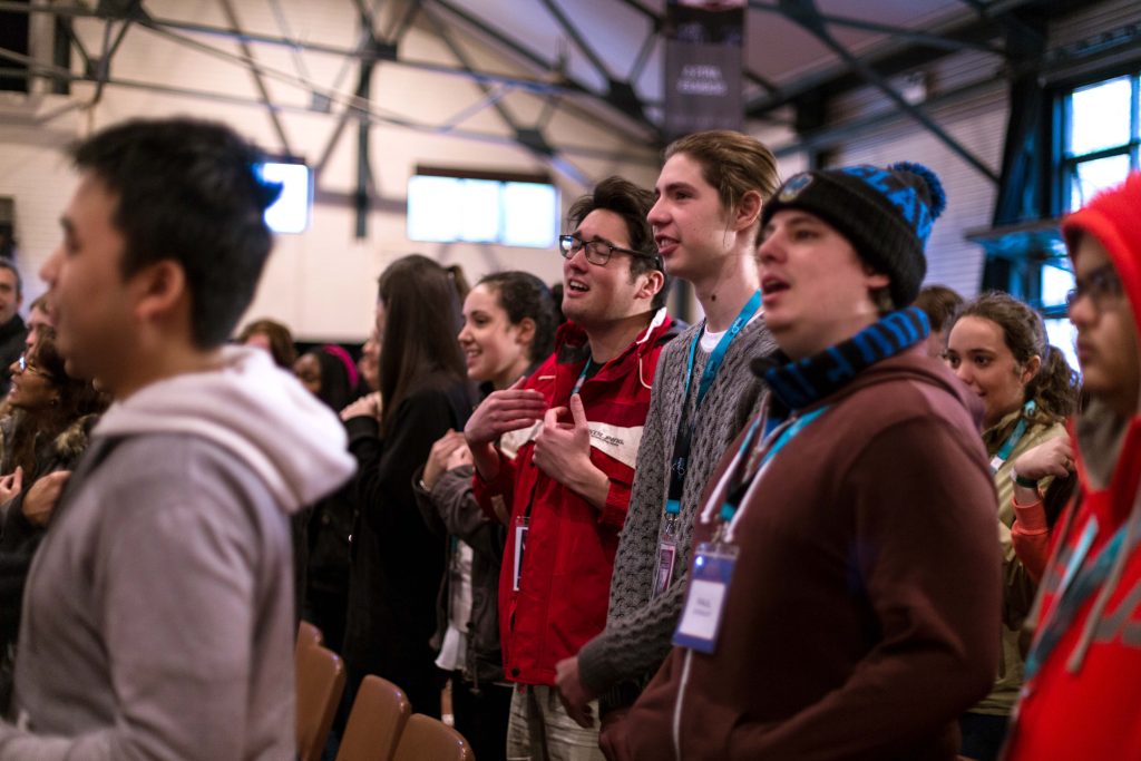 Excitement was certainly in the air over the weekend as Perth’s Catholic youth festival, Veritas 2017 kicked off on 30 June and finished on 2 July at Notre Dame University Fremantle. Photo: Supplied.