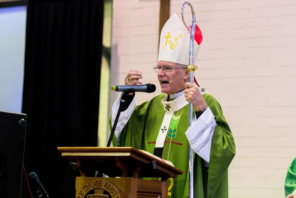 Perth Archbishop Timothy Costelloe told youth at the recent CYM Veritas Festival that in today’s world, the biggest challenge is being a faithful Christian. Photo: FIO Photography. 