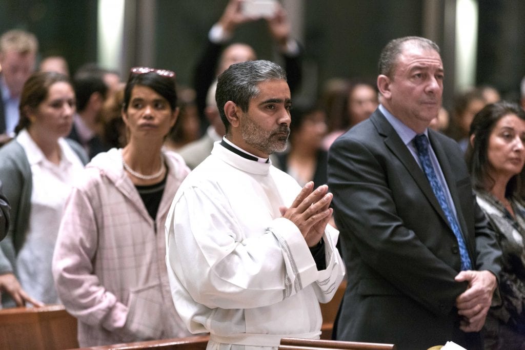 Fr Patricio Carrera Morales was ordained to the Diaconate on 31 March this year at the age of 46 and has spent the last six months preparing for this week’s Ordination to the Priesthood. Photo: Ron Tan.