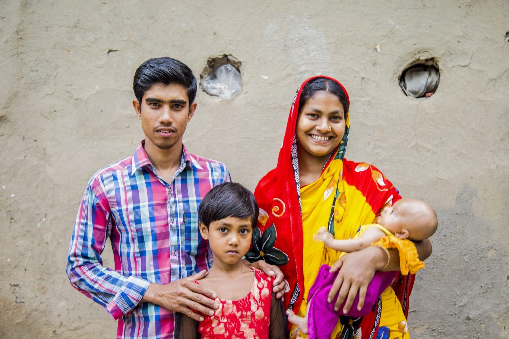 Salma, her husband and children live in a remote area of Bangladesh Photo Ashish Peter Gomes/Caritas Australia.