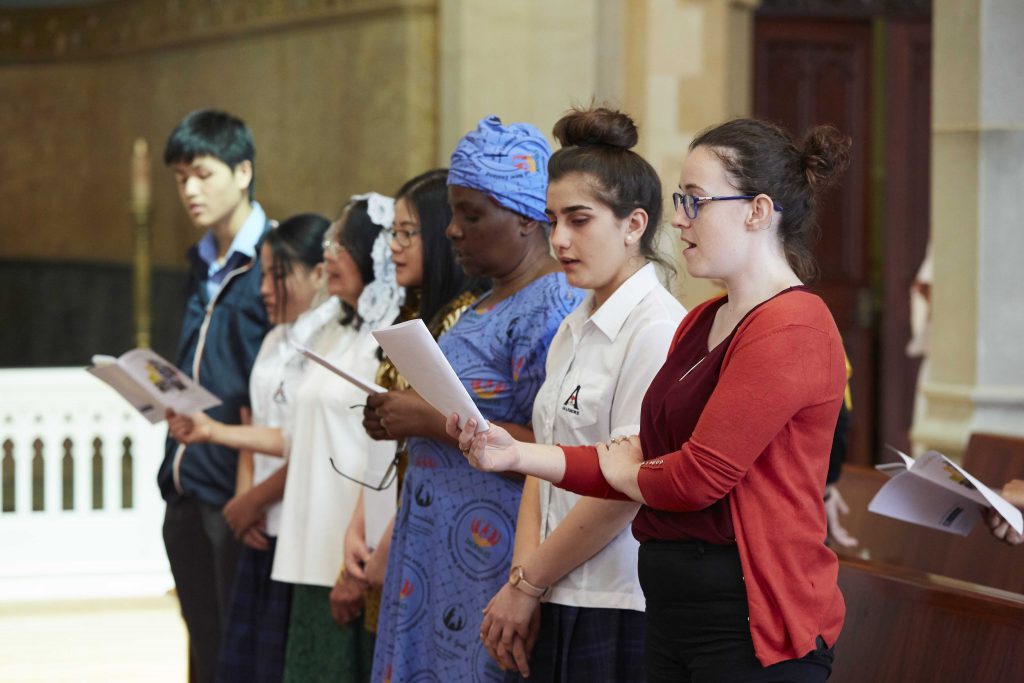 Parishioners from various parishes came together to celebrate the Unity and Diversity Mass at St Mary’s Cathedral on 28 October 2018. Photo: Ron Tan.