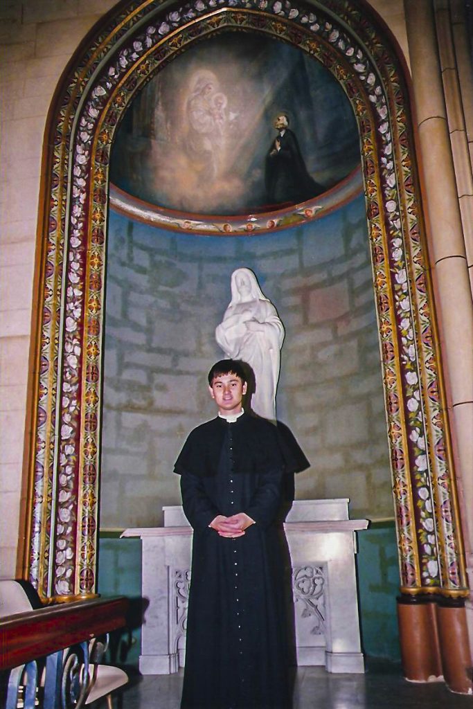 Fr Michael Rowe on the day of his Ordination to the Priesthood, May 21 1994. Photo: Supplied.