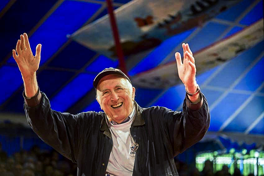 Jean Vanier will be remembered as a man of compassion and peace, a person of deep spiritual insight and gentleness. Photo: CNS.