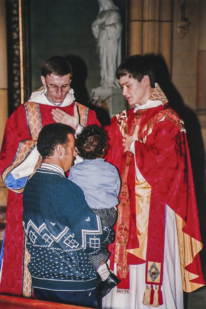 Fr Rowe says walking with people in their journeys of faith and life in the Church has been a highlight of his ministry. Photo: Supplied.